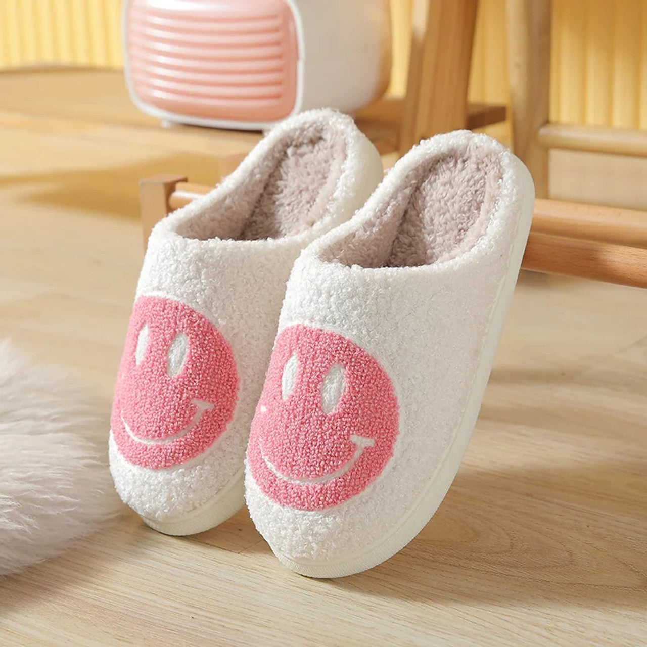 SMILEY SLIPPER PINK